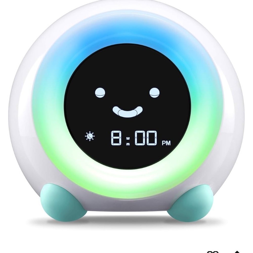 LittleHippo Mella: Ready to Rise Children's Sleep Trainer, Night Light,